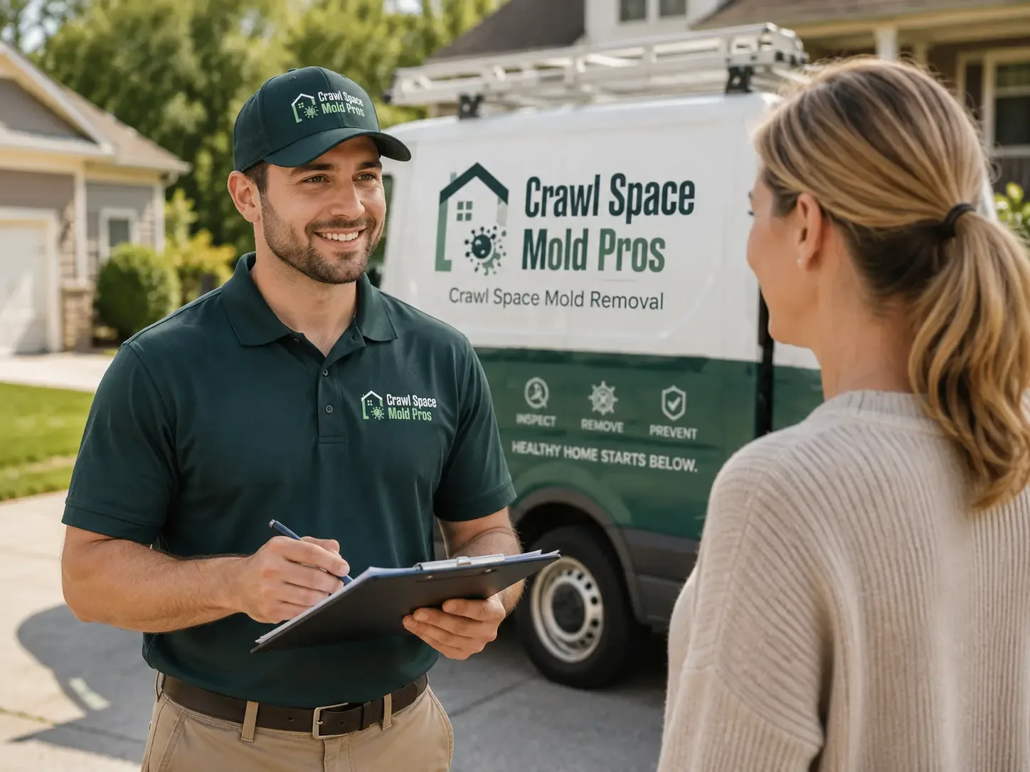 Crawl Space Mold Removal Grand Mound, IA FAQs